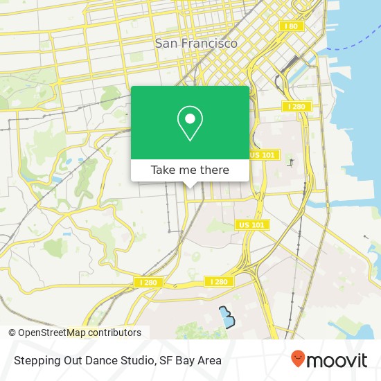 Stepping Out Dance Studio map