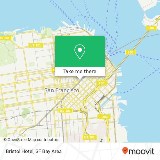 Mapa de Bristol Hotel