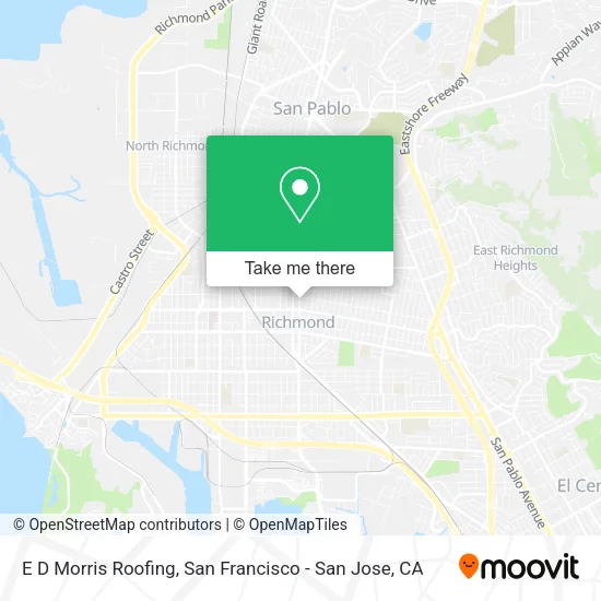 Mapa de E D Morris Roofing