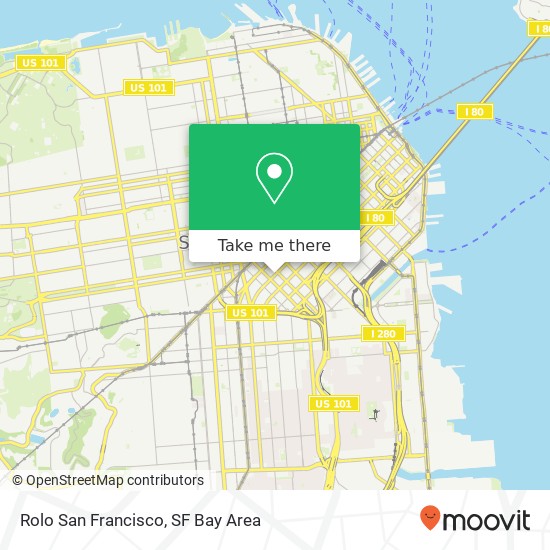 Rolo San Francisco map