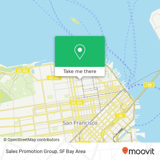 Mapa de Sales Promotion Group