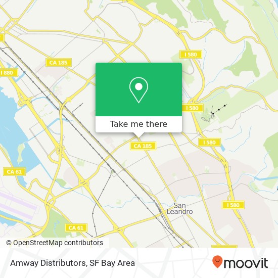 Amway Distributors map