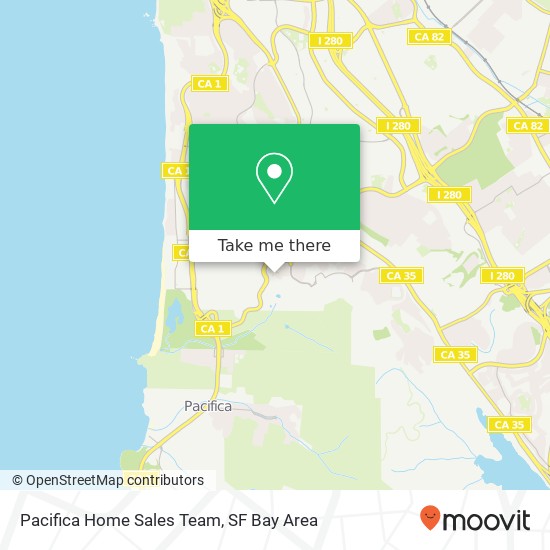 Mapa de Pacifica Home Sales Team