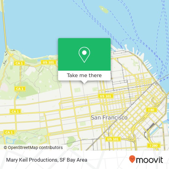 Mary Keil Productions map