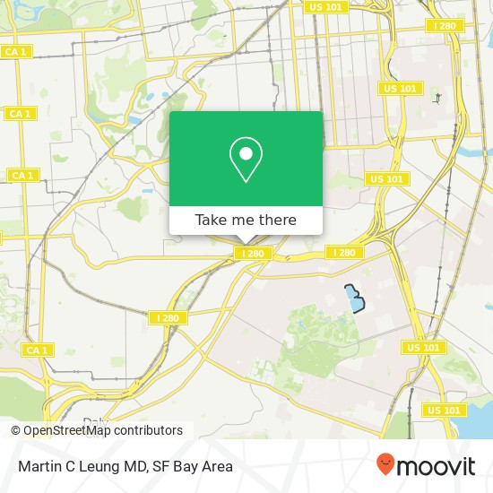 Martin C Leung MD map