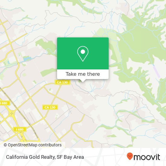 Mapa de California Gold Realty