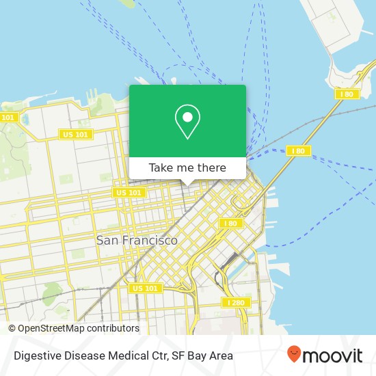 Digestive Disease Medical Ctr map