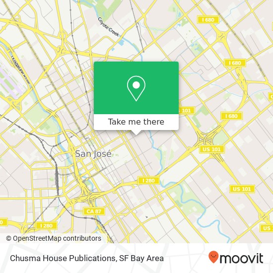 Chusma House Publications map