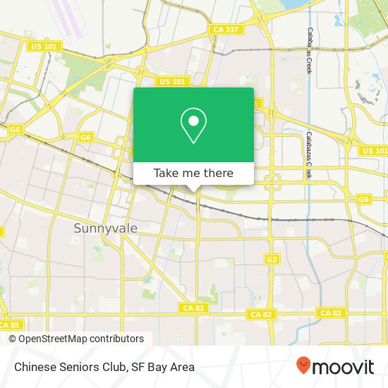 Chinese Seniors Club map