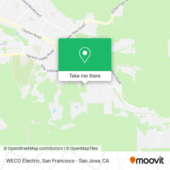WECO Electric map