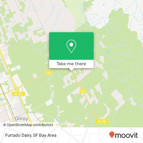 Mapa de Furtado Dairy