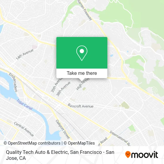 Quality Tech Auto & Electric map