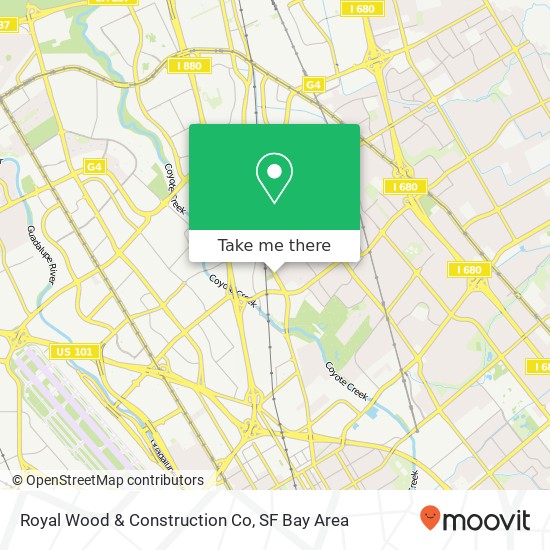 Royal Wood & Construction Co map