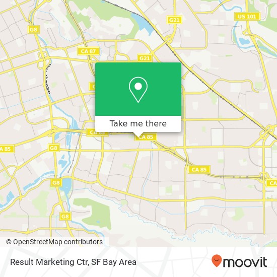 Result Marketing Ctr map