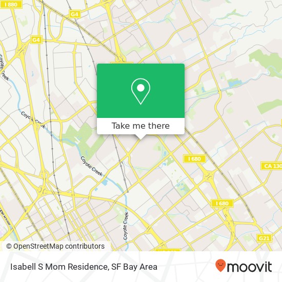 Isabell S Mom Residence map