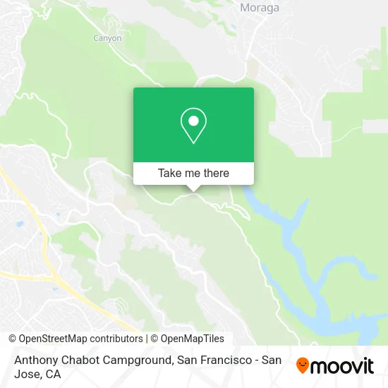 Anthony Chabot Campground map