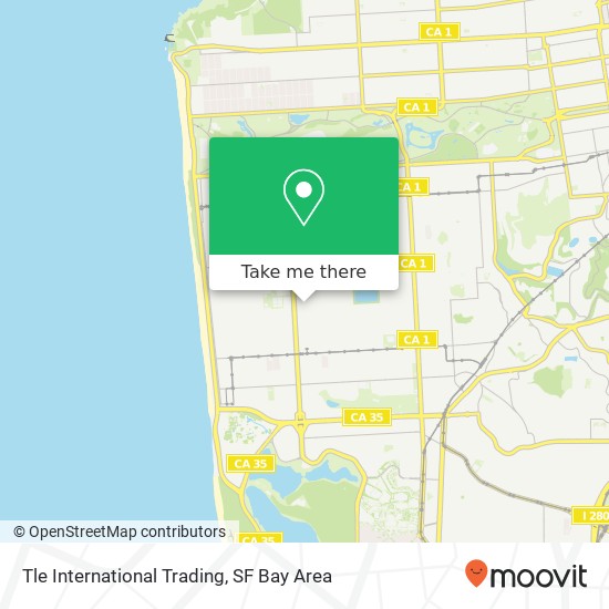 Tle International Trading map