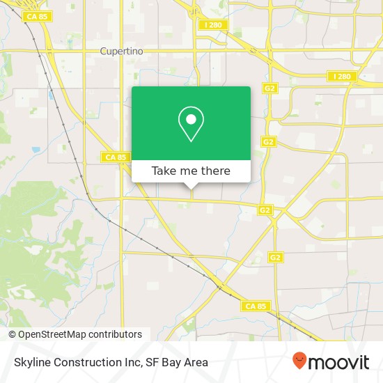 Skyline Construction Inc map