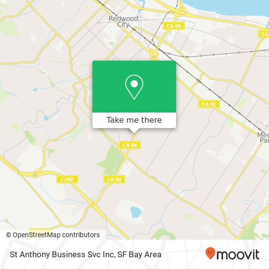 Mapa de St Anthony Business Svc Inc