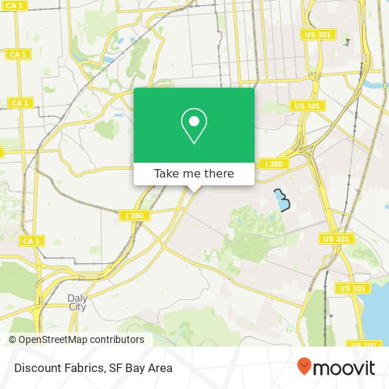 Discount Fabrics map