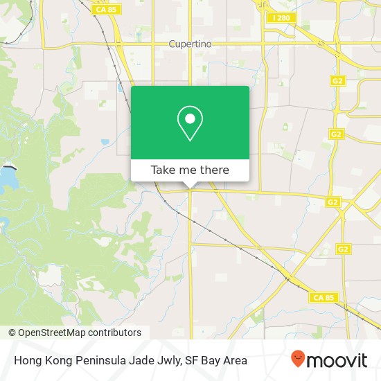 Hong Kong Peninsula Jade Jwly map