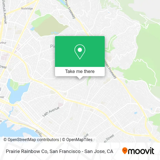 Prairie Rainbow Co map