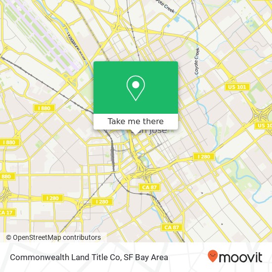 Mapa de Commonwealth Land Title Co