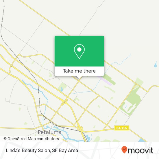 Mapa de Linda's Beauty Salon