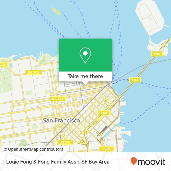 Louie Fong & Fong Family Assn map