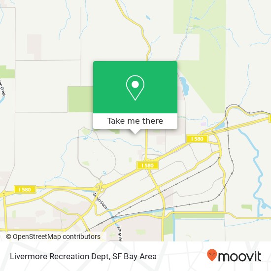 Mapa de Livermore Recreation Dept