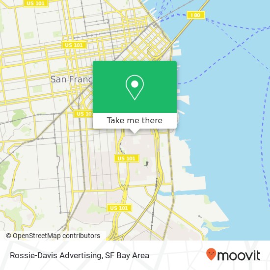 Rossie-Davis Advertising map