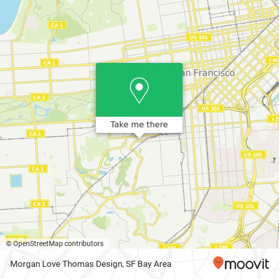 Mapa de Morgan Love Thomas Design