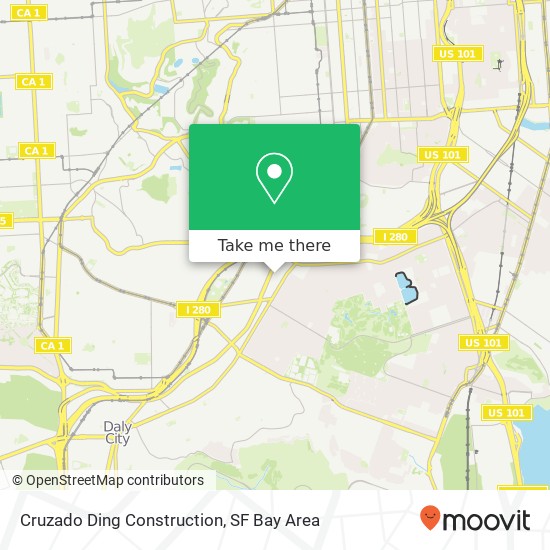 Cruzado Ding Construction map