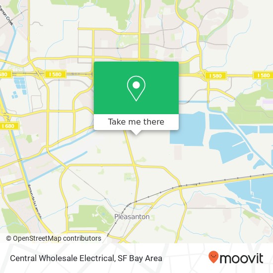 Central Wholesale Electrical map