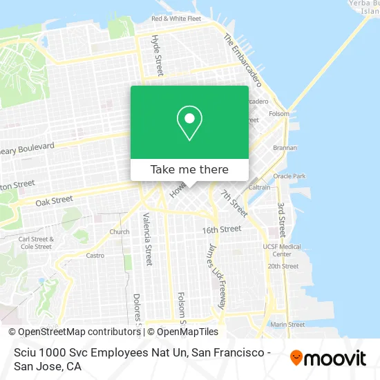 Mapa de Sciu 1000 Svc Employees Nat Un