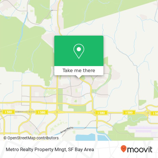 Metro Realty Property Mngt map