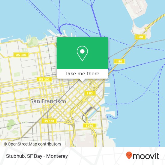 Stubhub map