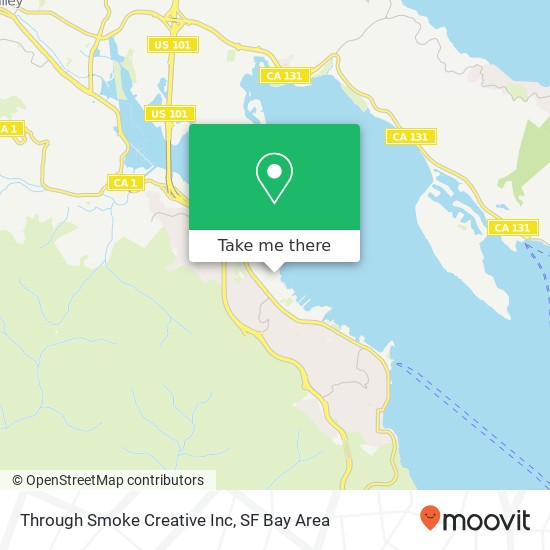 Through Smoke Creative Inc map