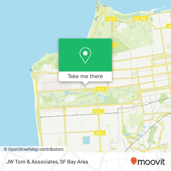 JW Tom & Associates map