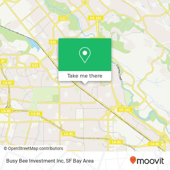 Busy Bee Investment Inc map