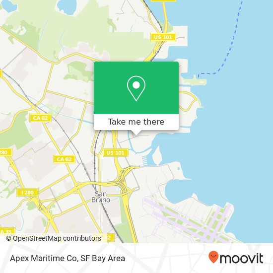Mapa de Apex Maritime Co