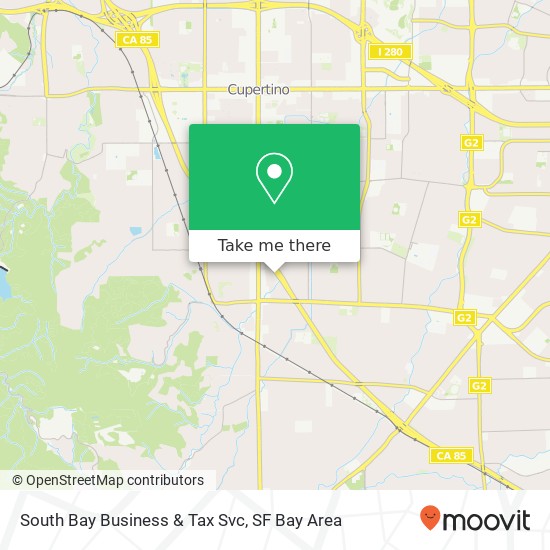 Mapa de South Bay Business & Tax Svc