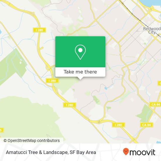 Amatucci Tree & Landscape map