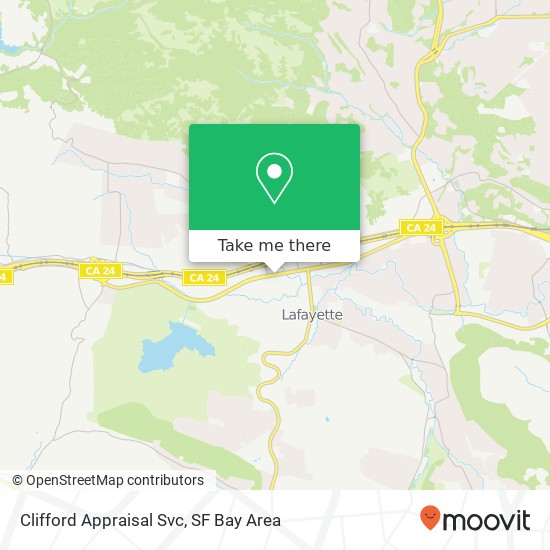 Clifford Appraisal Svc map