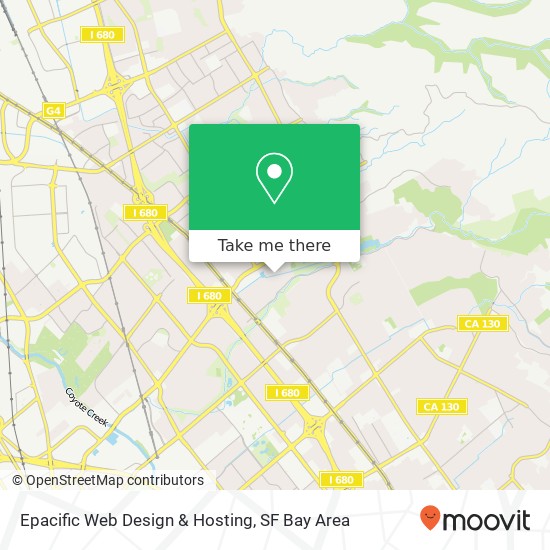 Epacific Web Design & Hosting map