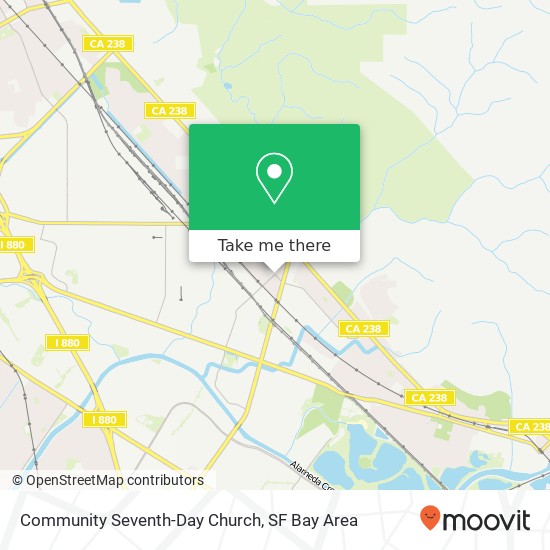 Community Seventh-Day Church map