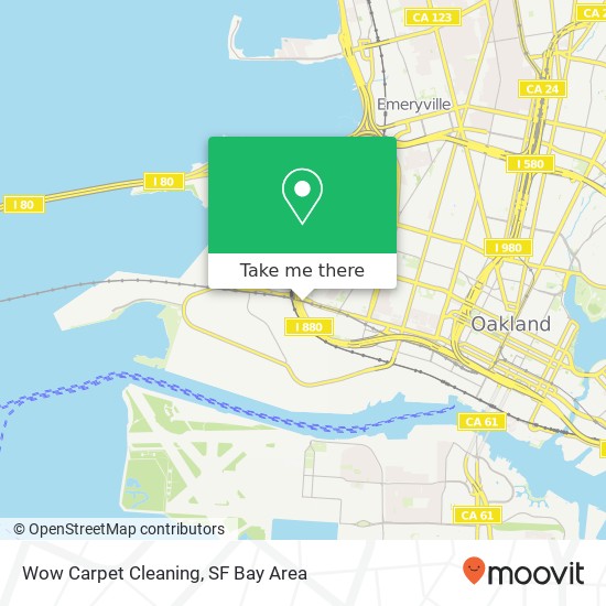 Mapa de Wow Carpet Cleaning