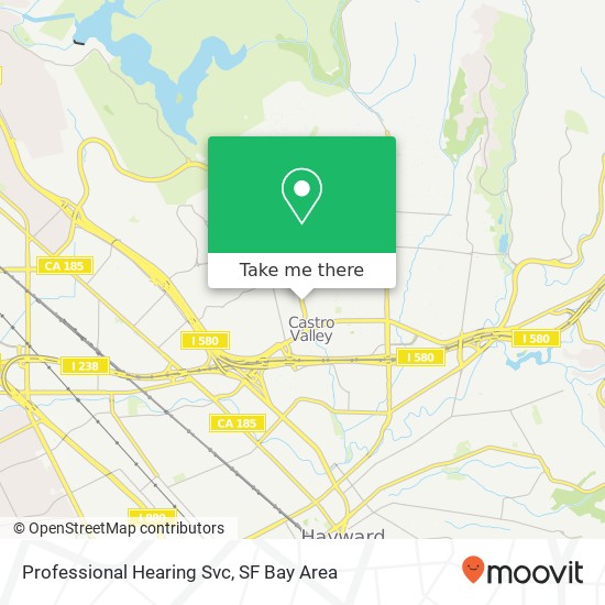 Mapa de Professional Hearing Svc