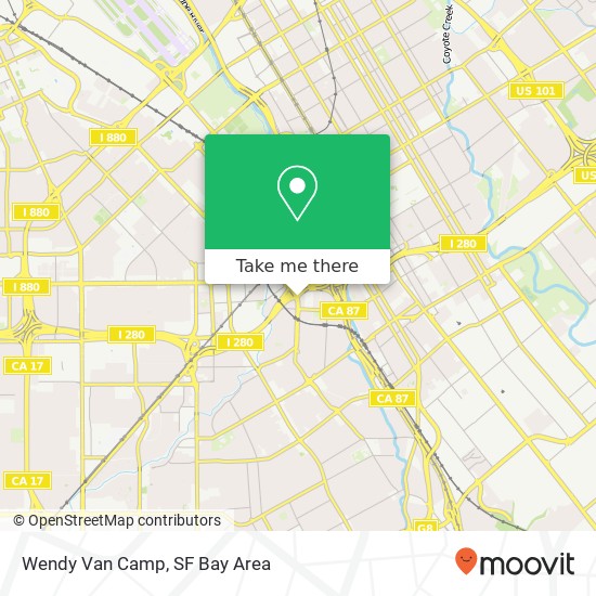 Wendy Van Camp map