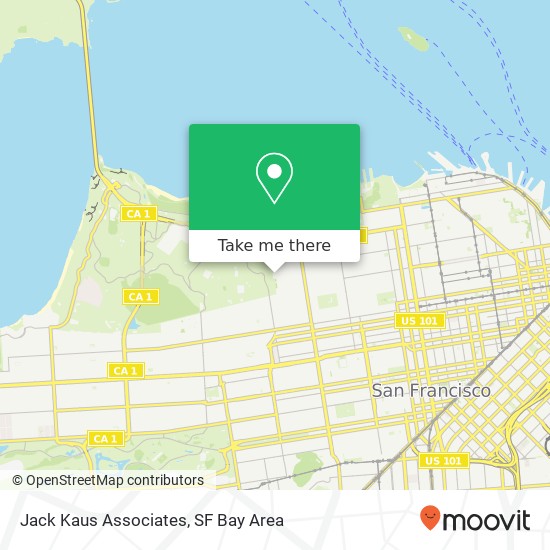 Jack Kaus Associates map